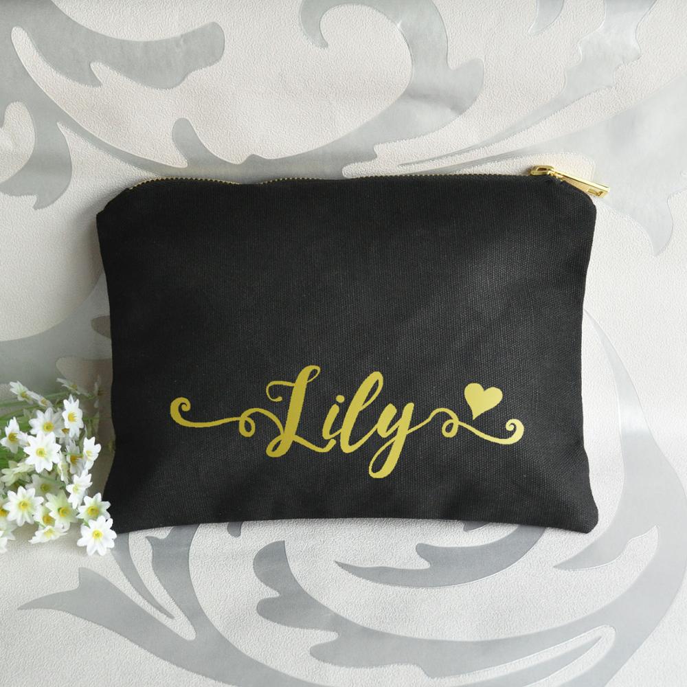 Personalized Makeup Bag for Bachelorette Party
