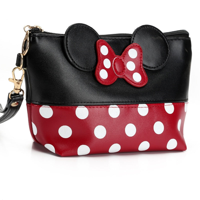 Minnie Mouse Themed Cosmetic Bag