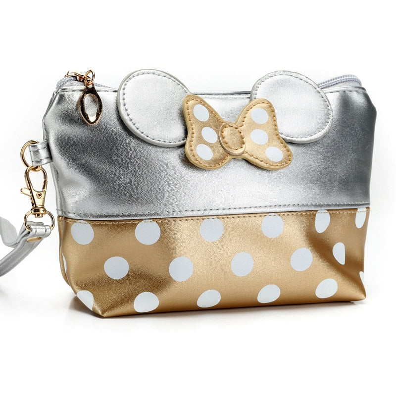 Minnie Mouse Themed Cosmetic Bag