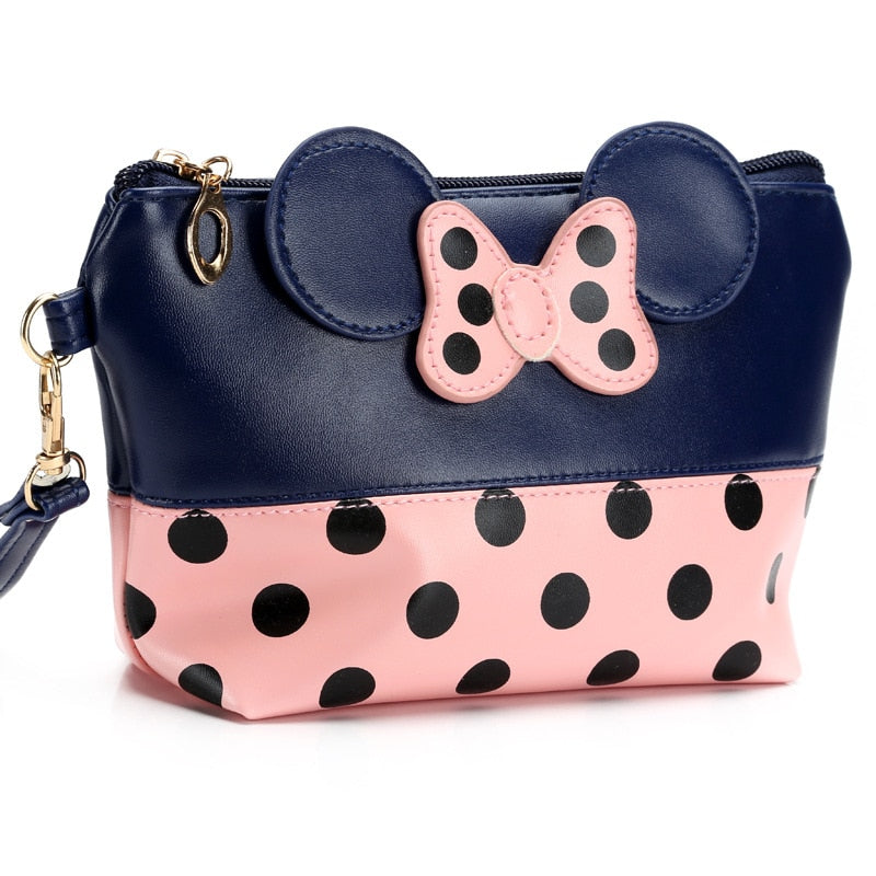 Minnie Mouse Themed Cosmetic Bag