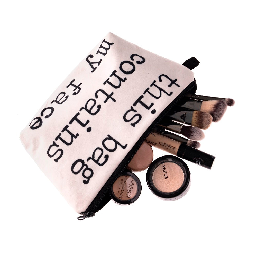 Printed Cosmetic Bag