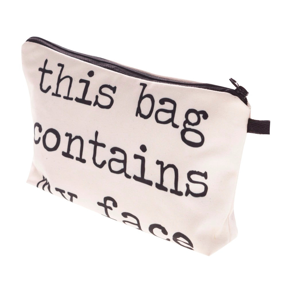 Printed Cosmetic Bag