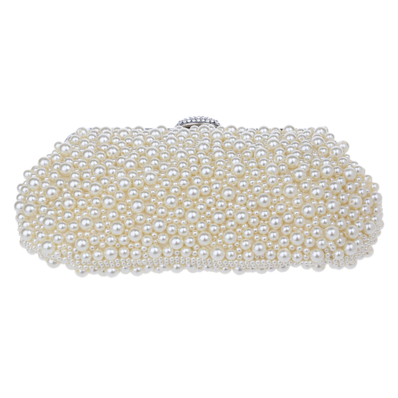 Pearl Beaded Evening Bag