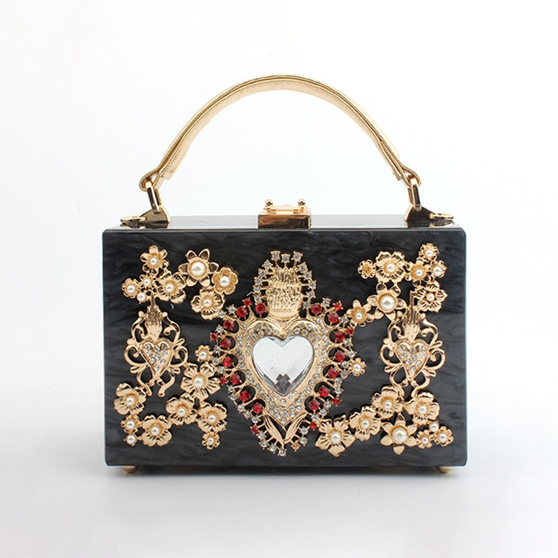 Luxury Vintage Evening Clutch Bag