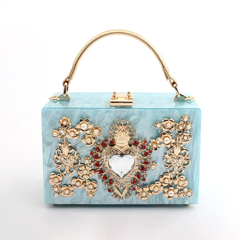 Luxury Vintage Evening Clutch Bag