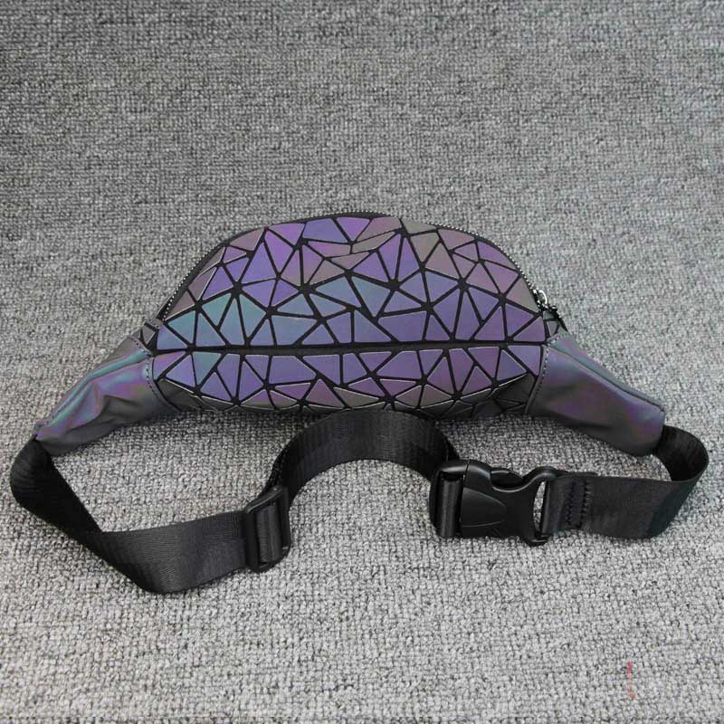 Mosaic Design Holographic Waist Bag