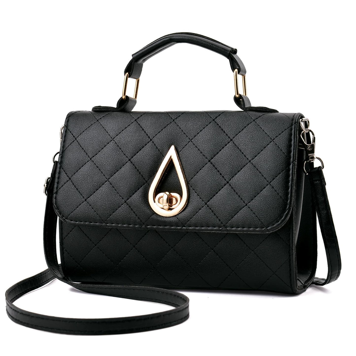 New Fashion Compact Quilted Shoulder Bag