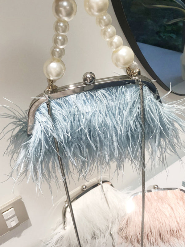 Snake Chain Tasseled Crossbody Bags