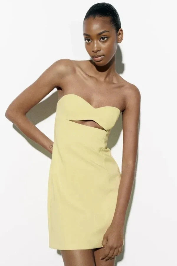 Alliana Sweetheart Neckline Dress