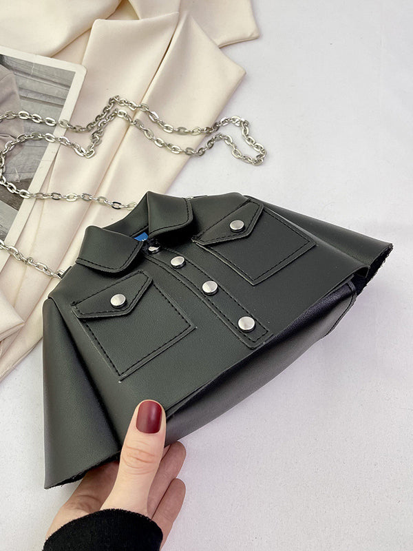 Chains Rivet Jacket-Shaped Split-Joint Crossbody Bags Bags Accessories Bags
