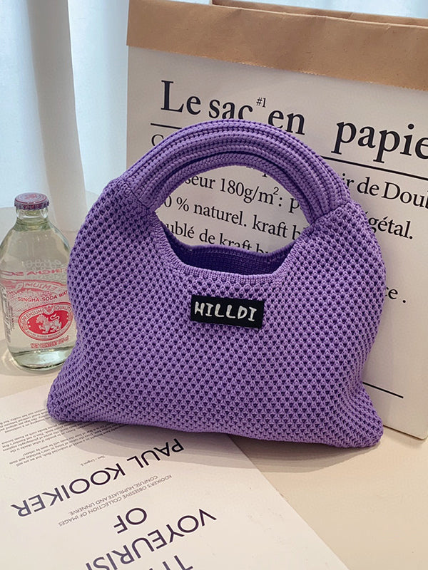 Applique Hollow Handbags Bags