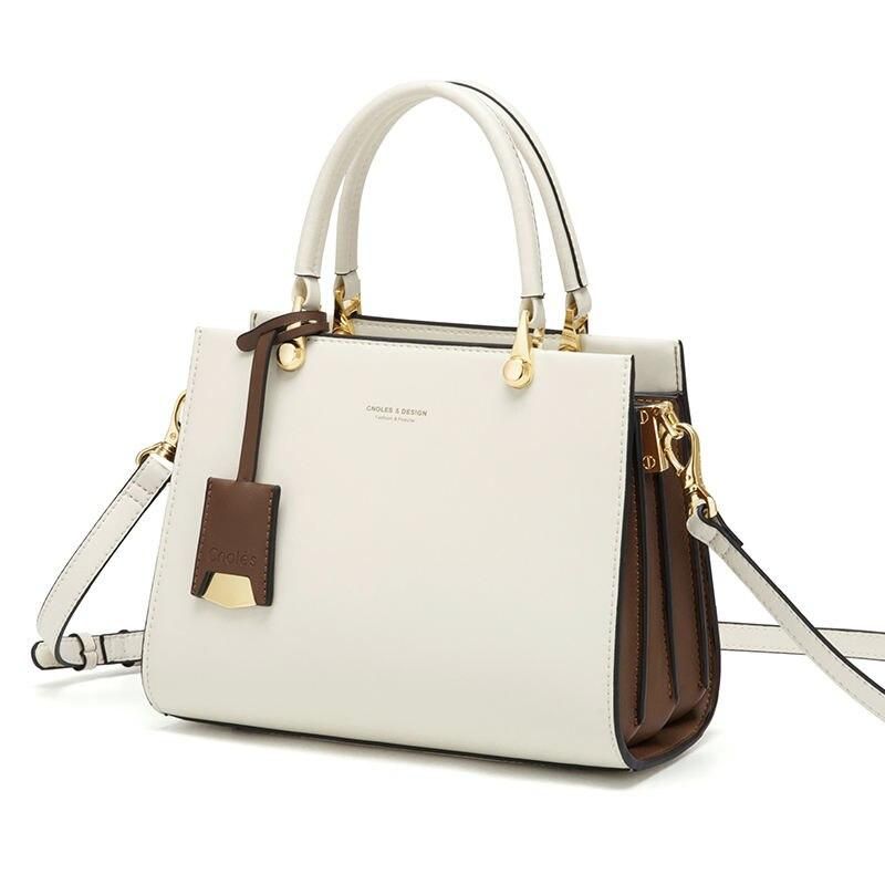 Luxury Leather Shoulder Tote Bag