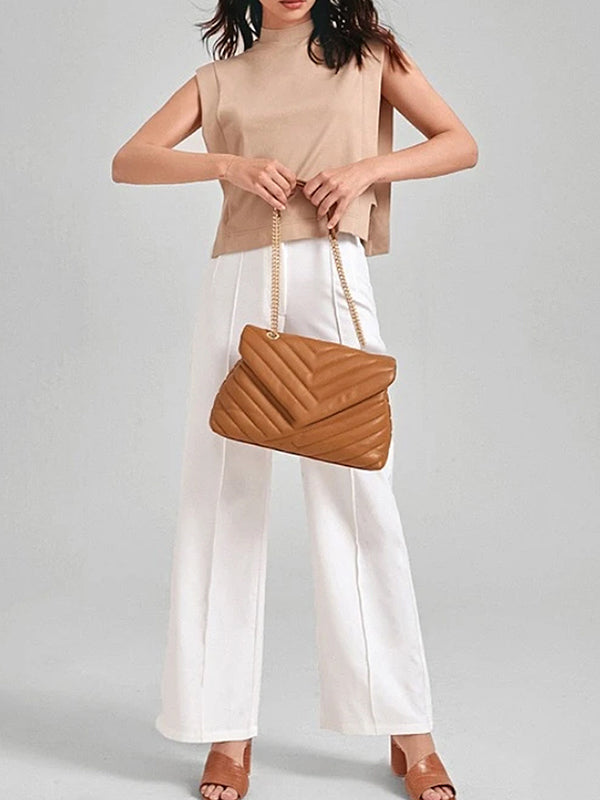 Chains Split-Joint Handbags Shoulder Bags