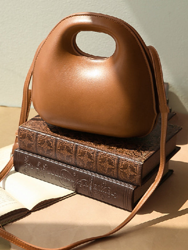 Geometric Hollow Split-Joint Satchels Handbags Crossbody Bags Bags