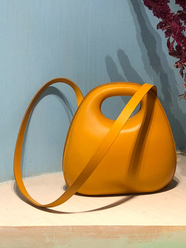 Geometric Hollow Split-Joint Satchels Handbags Crossbody Bags Bags