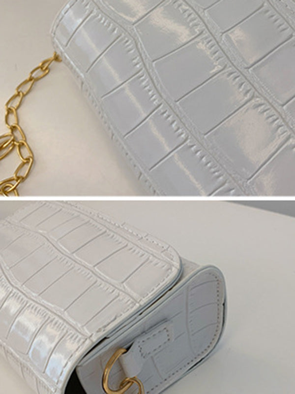 Chains Shiny Split-Joint Crossbody Bags Bags