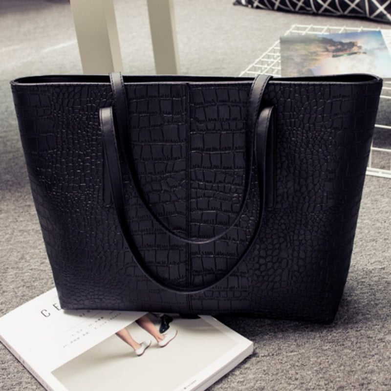Alligator Leather Shoulder Bag
