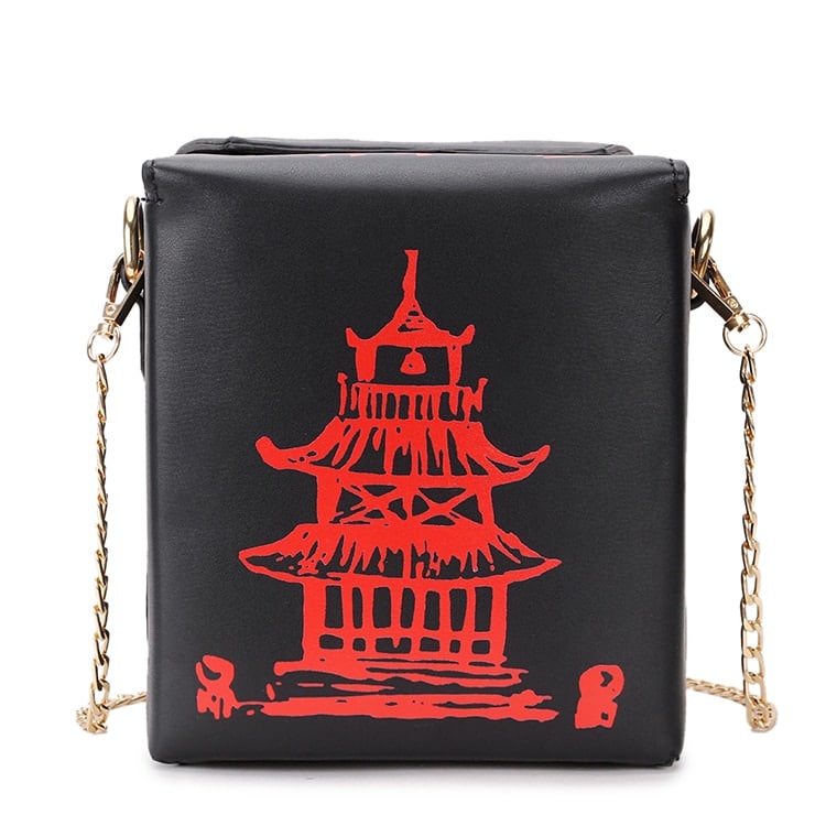 Asian Themed Shoulder Bag