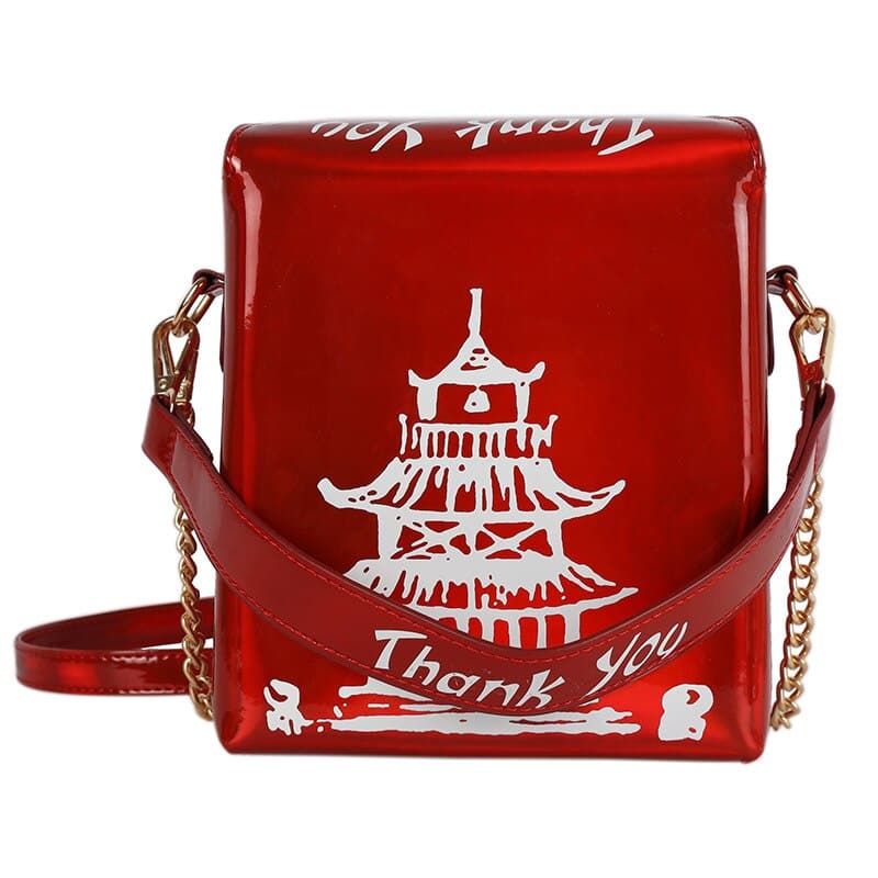 Asian Themed Shoulder Bag