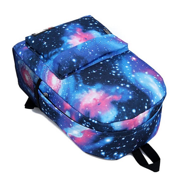 Casual Galaxy Universe Printed Backpack