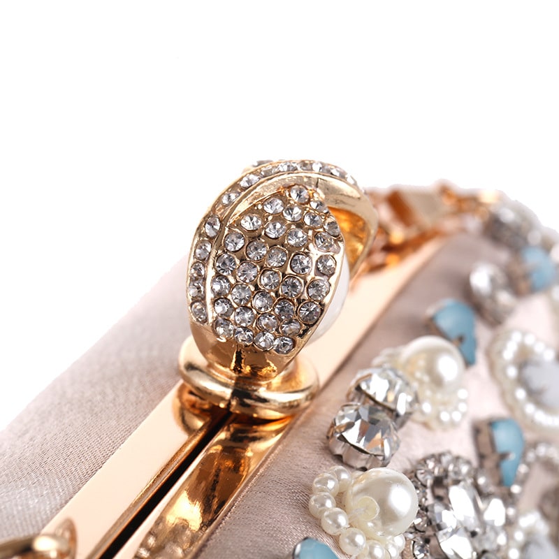 Crystal Beaded Evening Handbag