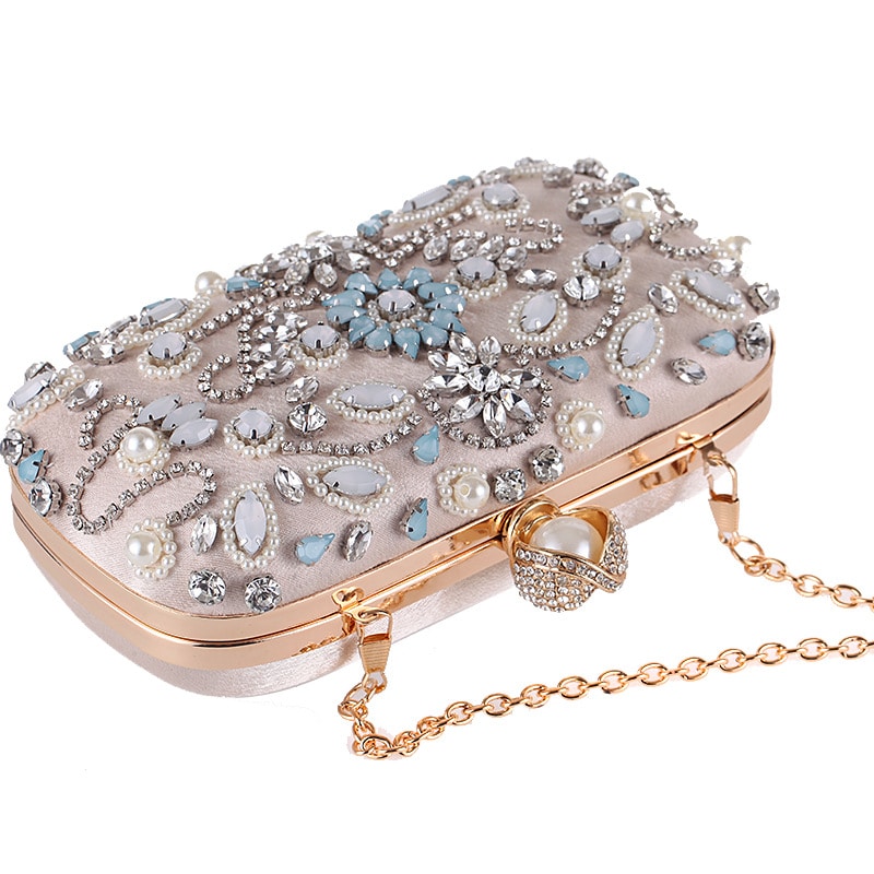 Crystal Beaded Evening Handbag