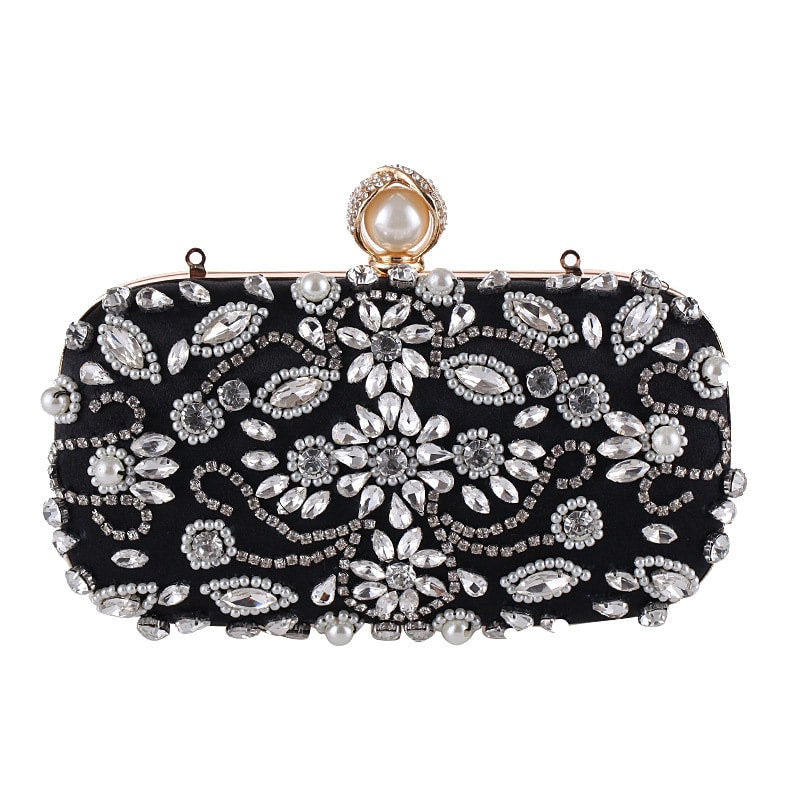 Crystal Beaded Evening Handbag