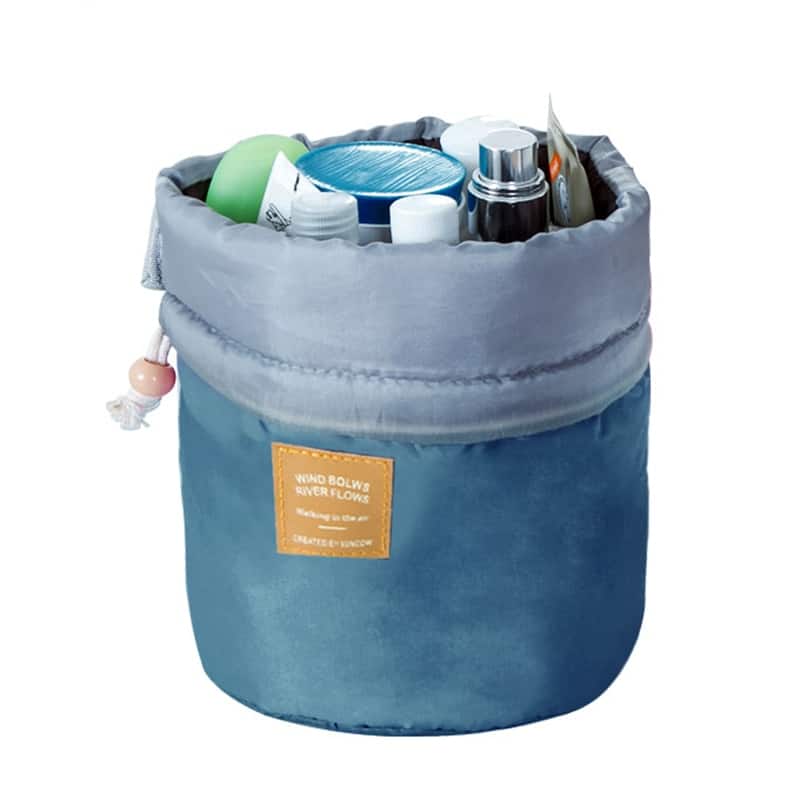 Barrel Cosmetic Bag