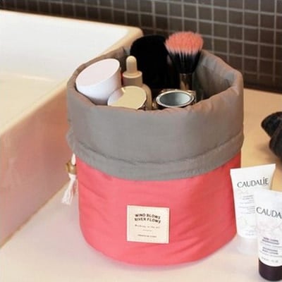Barrel Cosmetic Bag