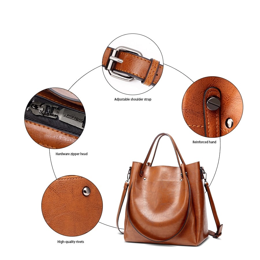 Casual Style Large Capacity Handbag