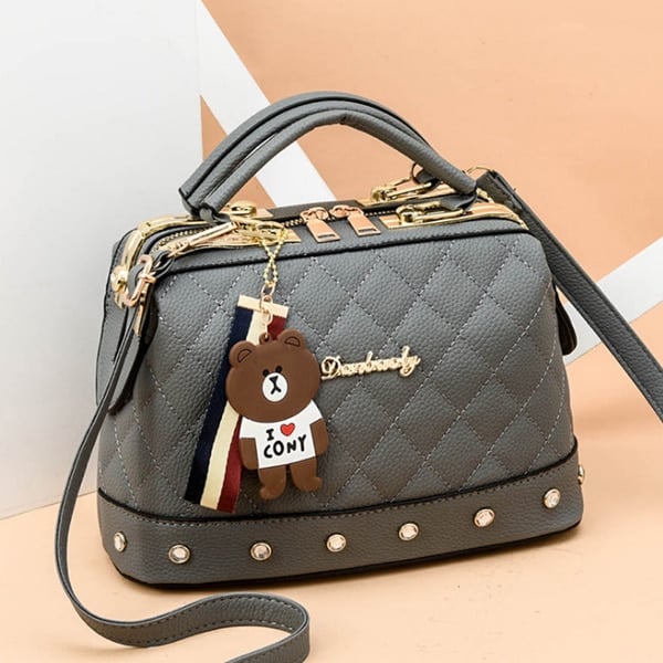 Kawaii Design Quilted Handbag