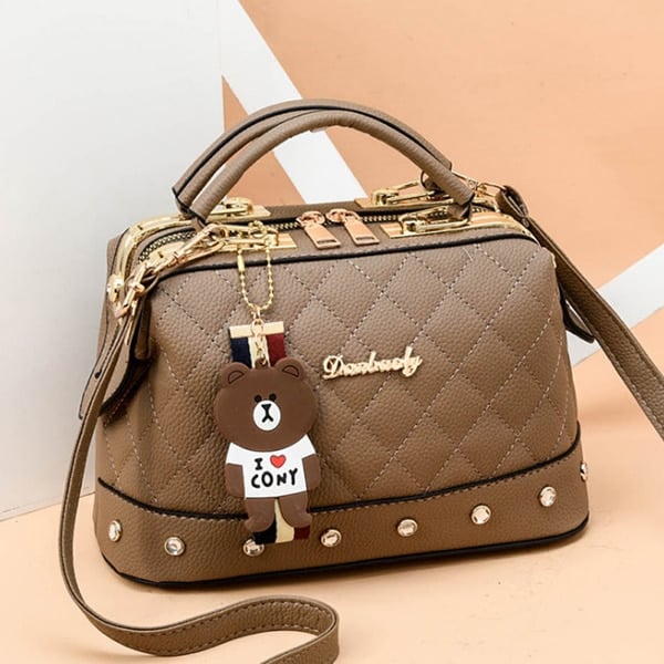 Kawaii Design Quilted Handbag