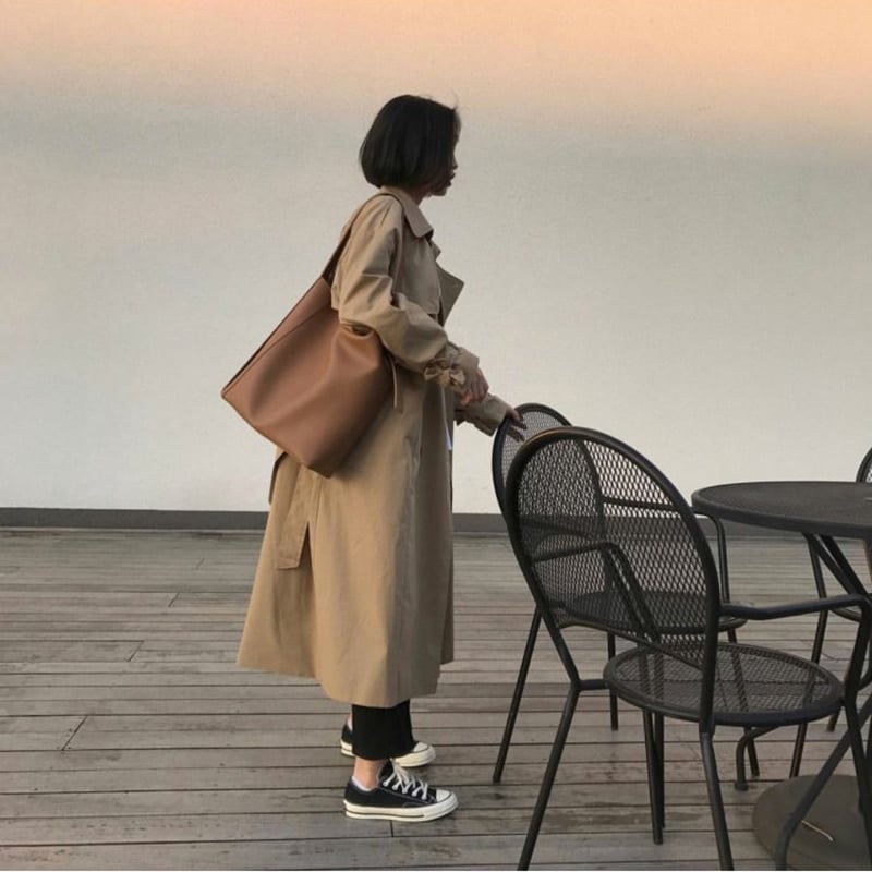 PU Leather Shoulder Bag