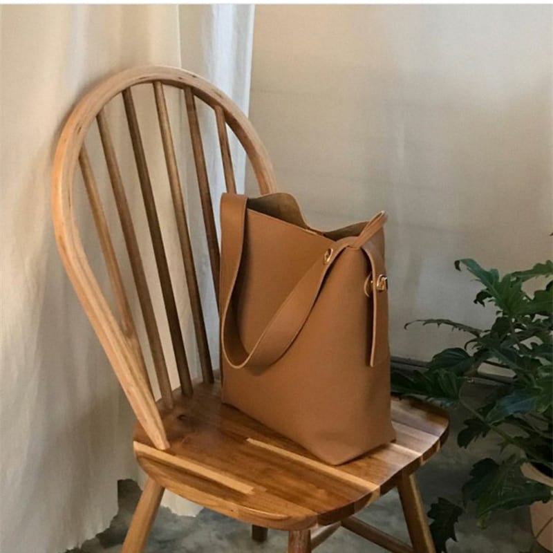 PU Leather Shoulder Bag