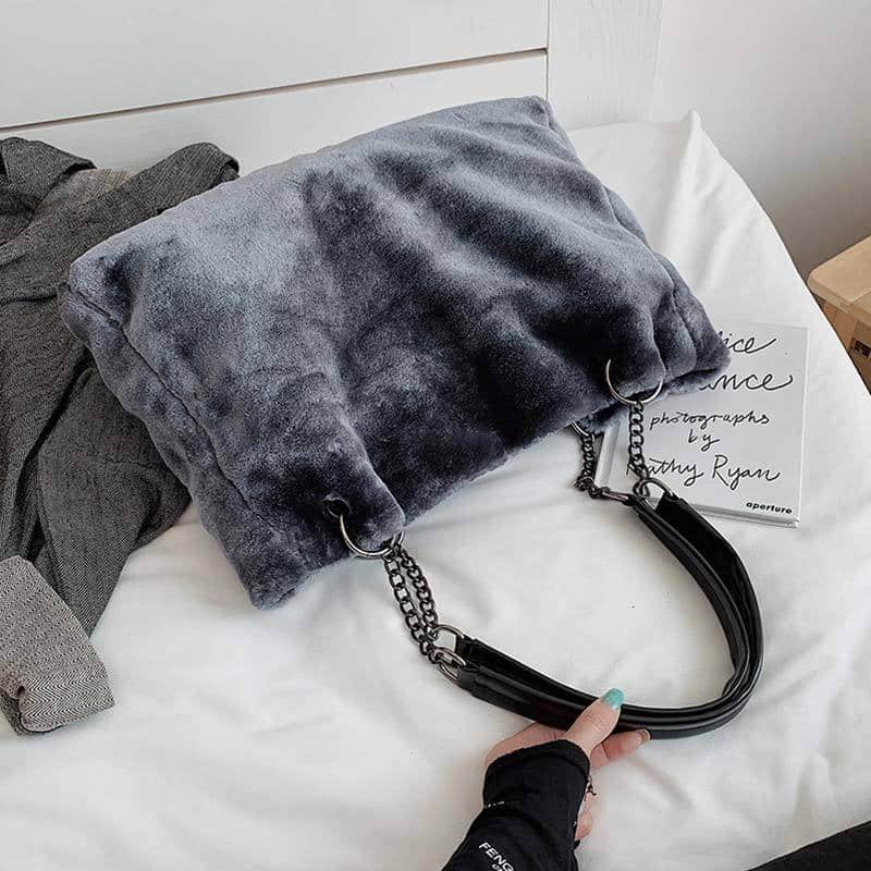 Eco Fur Tote Bag