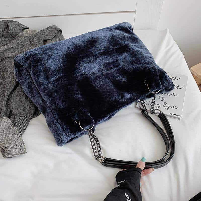 Eco Fur Tote Bag
