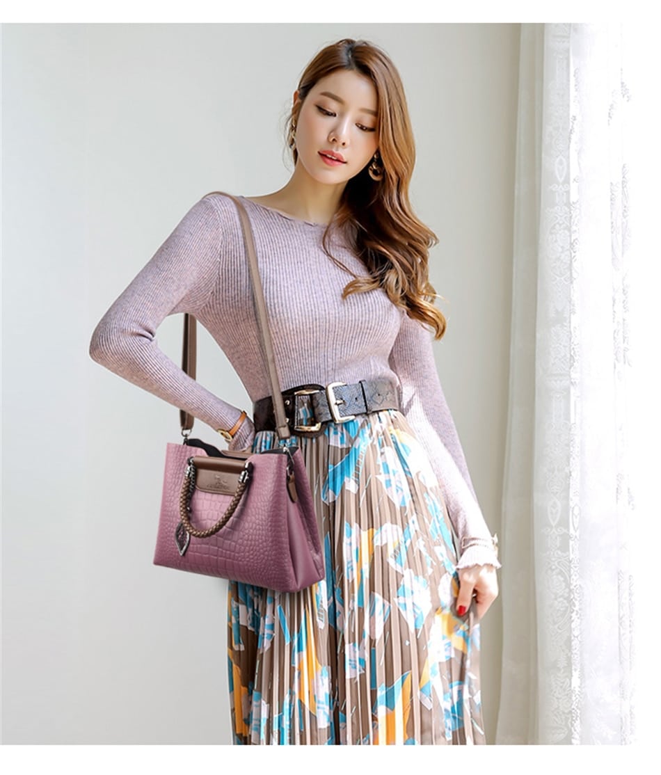 Genuine Leather Handbag