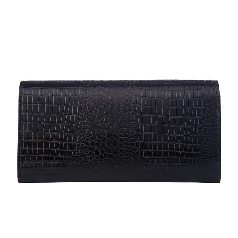 Luxurious Artificial Crocodile Leather Wallet