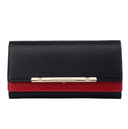 Luxurious Artificial Crocodile Leather Wallet