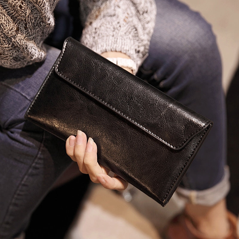 Elegant Slim Leather Wallet