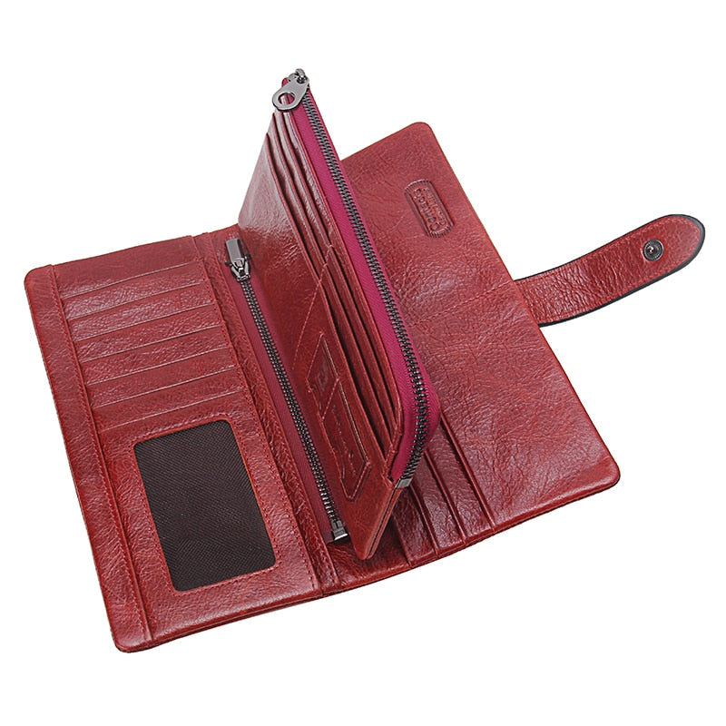 Fashion Long Leather Wallet