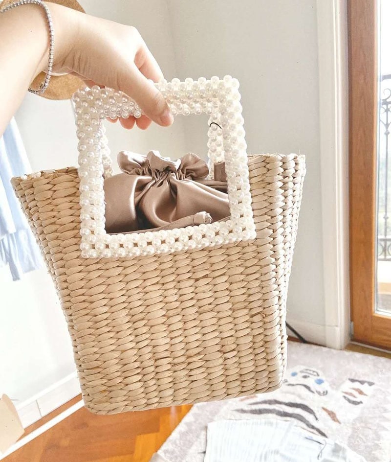 Bohemian Bag with Pearl