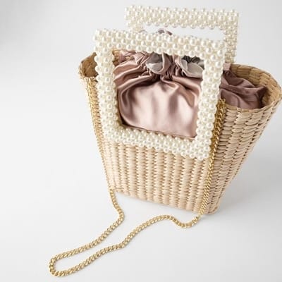 Bohemian Bag with Pearl