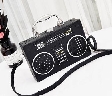 Retro Radio Box  Bag