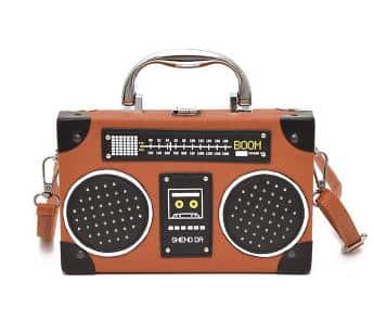Retro Radio Box  Bag