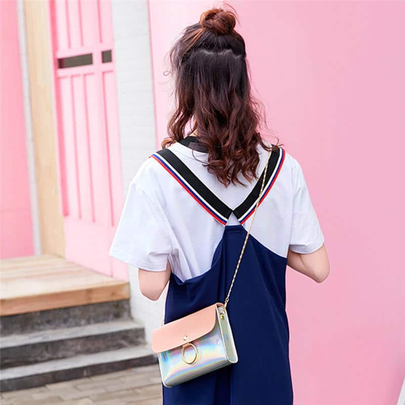 Holographic Mini Crossbody Bag