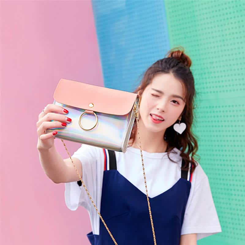 Holographic Mini Crossbody Bag