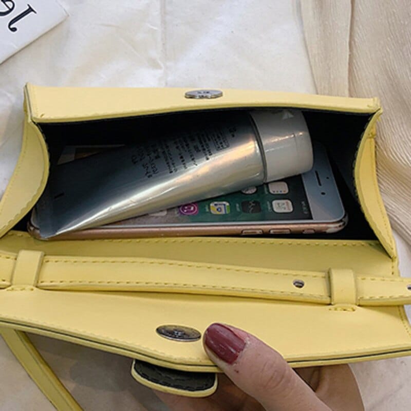 Fluorescent Color Mini  Crossbody Bag