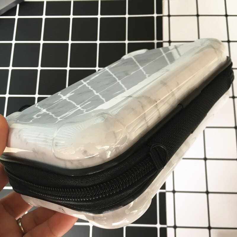 Marble Patterned Mini Shoulder Bag