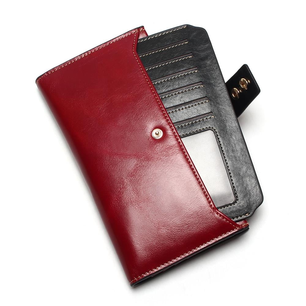 Genuine Leather Clutch Wallet